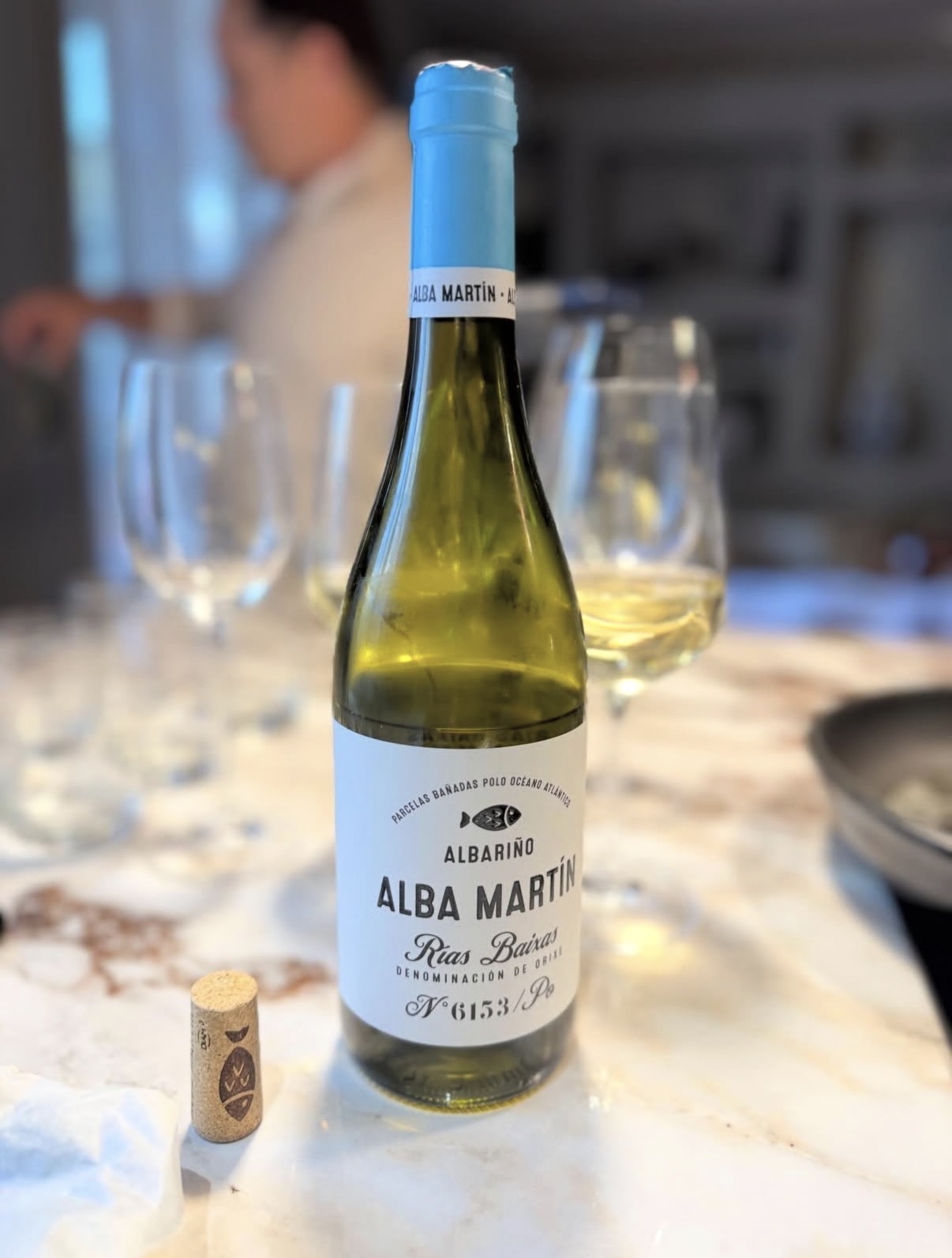 Albariño white wine from Rías Baixas